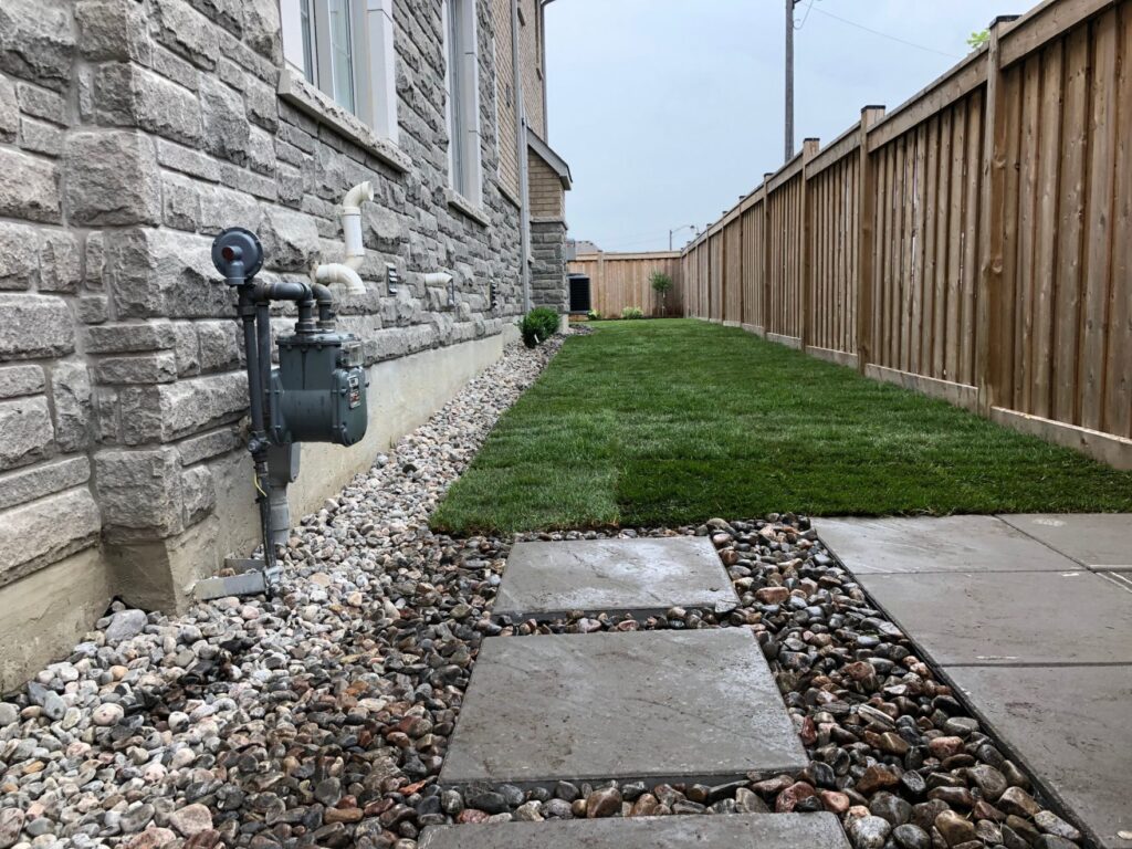 fertilizing new grass